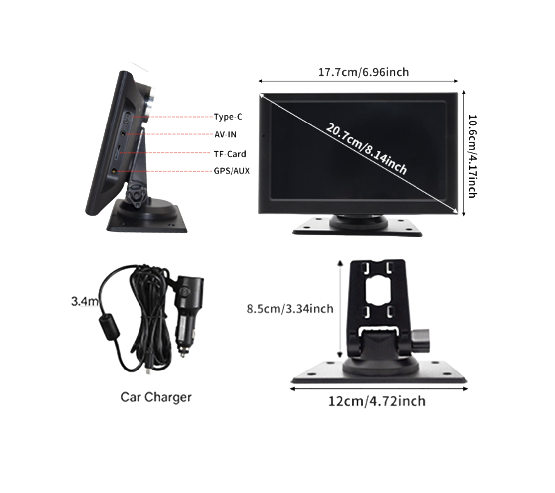 Carplay Display & Dashcam